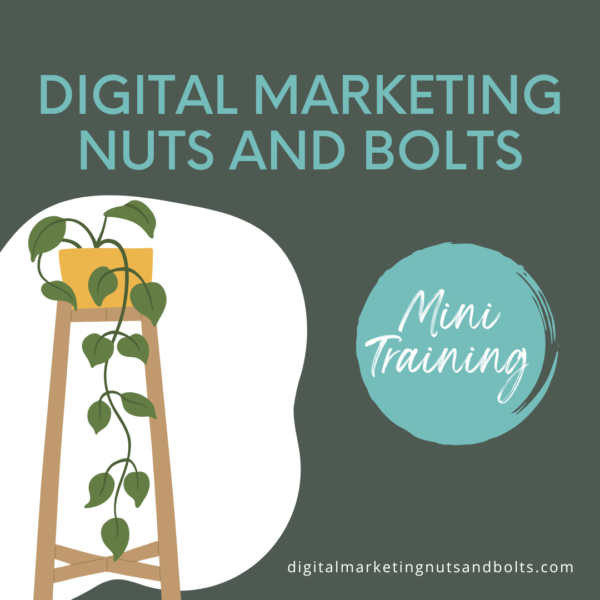 digital marketing nuts and bolts mini training - free